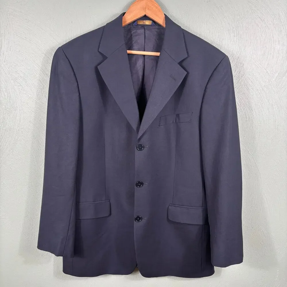 Brooks Brothers 346 Men's Size 40R Blue Lined Stretch‎ Tuxedo Suit Blazer Jacket